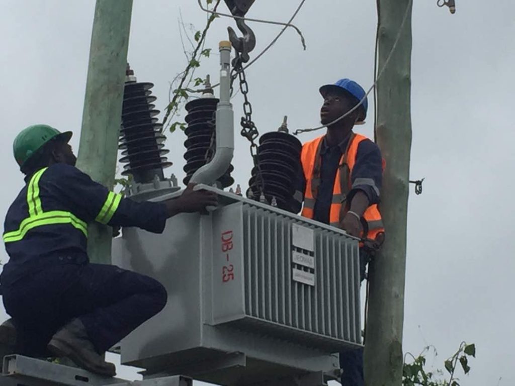 ECG replaces stolen transformer at Bunso Police barrier - Flow News Online