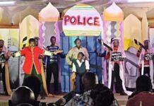 Students and police scuffle over a contentious play at Kenya’s theatrical competition.